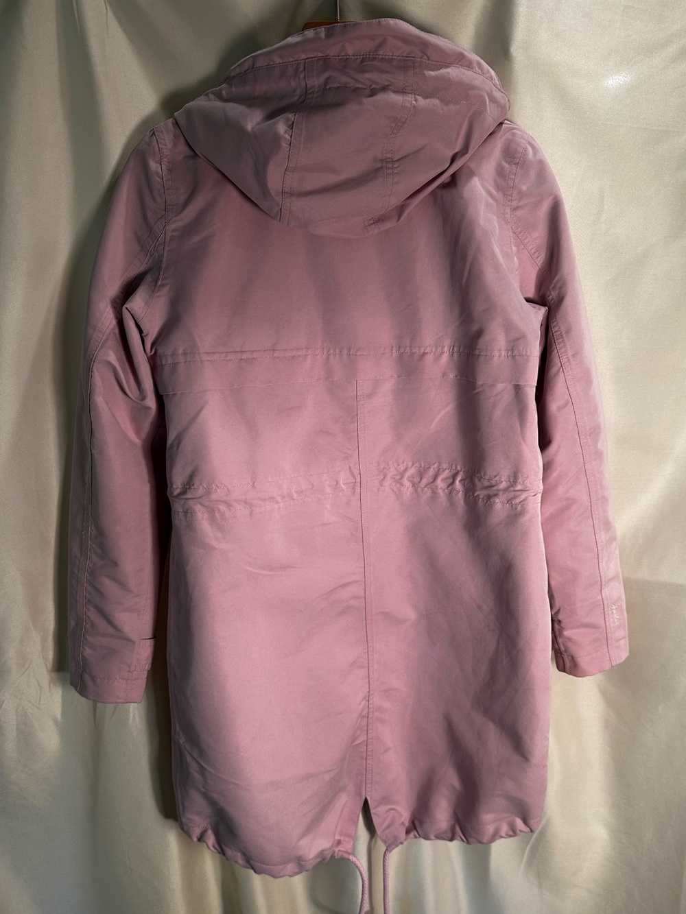 Joules “Right as Rain” pink raincoat 2 - Picture 2 of 4